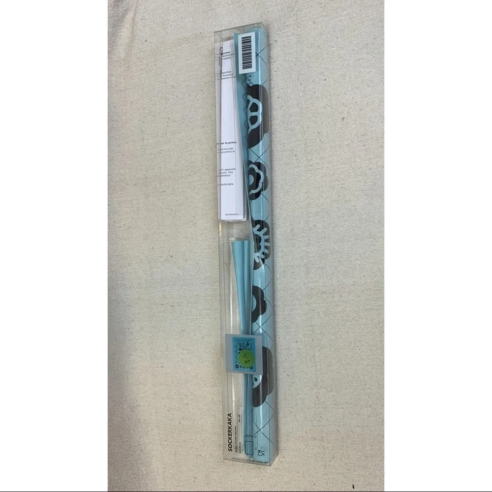 IKEA Sockeraka Baking mat and knife Blue NWT